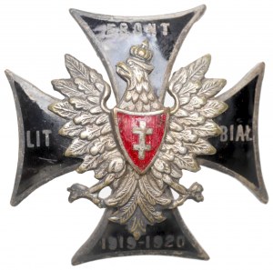 II RP, insigne commémoratif du Front lituanien-biélorusse