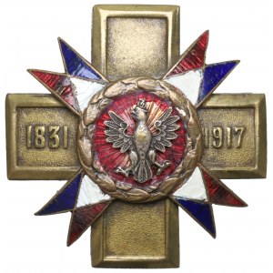 II RP, Distintivo da sottufficiale del 5° Reggimento degli Uhlans Zasławski, Ostrołęka - Kweksilber, Varsavia