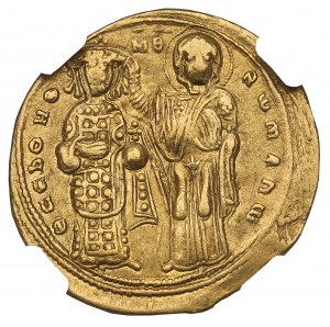 Byzanc, Řím III, Histamenon nomisma - NGC Ch VF