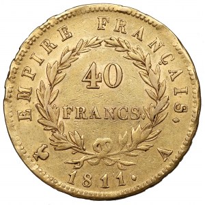 Francia, Napoleone I Bonaparte, 40 franchi 1811