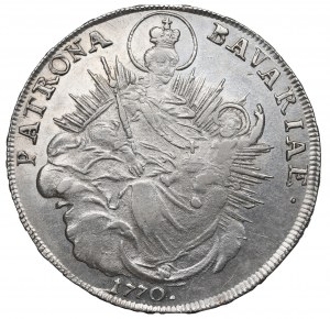 Allemagne, Bavière, Maximilien Joseph, Thaler 1770