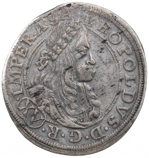 Autriche, Léopold Ier, 15 krajcars 1664, Prague