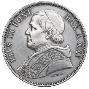 Vatikan, Pius IX., 5 Lire 1870