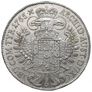 Rakúsko, Mária Terézia, Thaler 1765