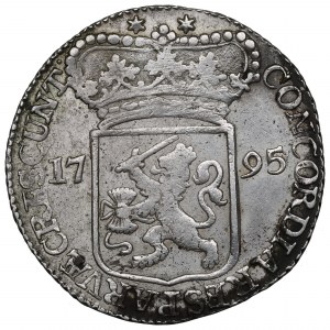 Nizozemsko, Zeeland, Stříbrný dukát 1795