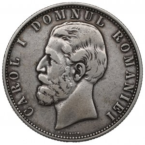 Romania, 5 Lei 1880