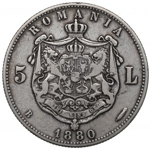 Rumunia, 5 Lei 1880