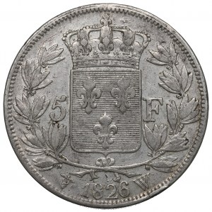 Frankreich, 5 Franken 1826