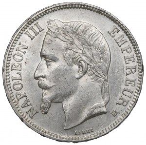 Francie, 5 franků 1868