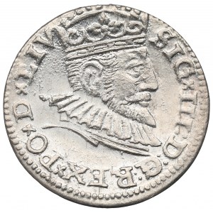 Zygmunt III Waza, Trojak 1593, Ryga - NIEOPISANY