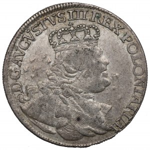 Germany, Saxony, Friedrich August II, 18 groschen 1754