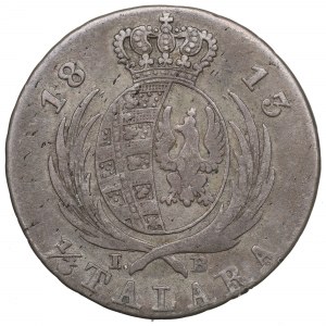 Duchy of Warsaw, 1/3 thaler 1813 IB