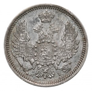 Russia, Alessandro II, 10 copechi 1855 HI
