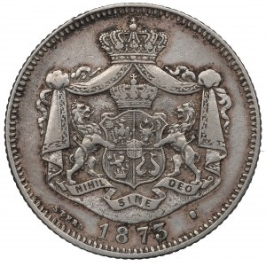 Romania, 1 leu 1873