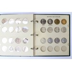 USA, Cluster of 1/2 dollar coins 1964-87 (184 copies)
