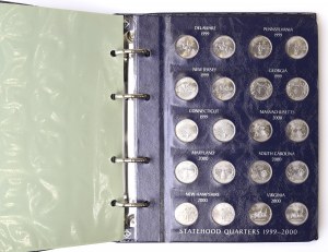 USA, Set of Quarter Dollar States