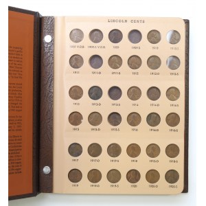 USA, Klaser Lincoln cents 1909-2011