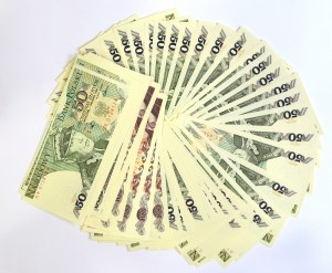 Polonia, set di banconote