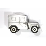 German occupation, Jeep Willys cigarette lighter with emblem of 4th Cadre Rifle Brigade