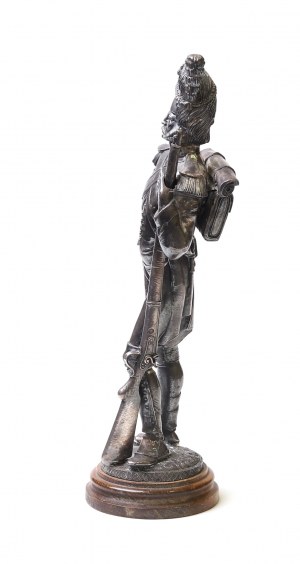 France, Grenadier figurine - silver