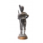 France, Grenadier figurine - silver