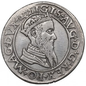 Sigismund II. Augustus, Vierfaches 1566, Vilnius - L/LITV