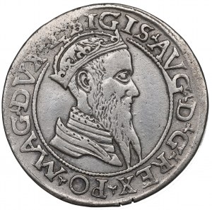 Zikmund II August, Čtyřnásobný 1566, Vilnius - L/LITV