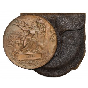 France, médaille de l'Exposition universelle de 1889 dans son écrin d'origine