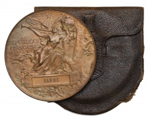 Frankreich, Medaille der Weltausstellung 1889 im Originaletui