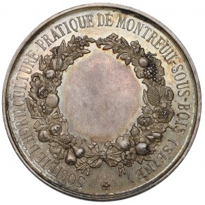 Francia, Medaglia della Società di Orticoltura XIX secolo