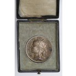 France, Médaille de la Société d'horticulture 19e siècle