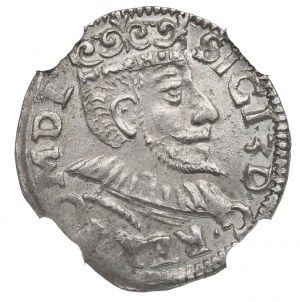 Sigismondo III Vasa, Trojak 1594, Poznań - NGC MS63