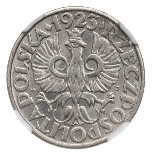II Republic of Poland, 20 groschen 1923 - NGC MS65