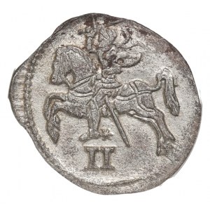 Sigismundus II Augustus, 2 denar 1570, Vilnius - NGC MS62