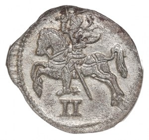 Sigismundus II Augustus, 2 denar 1570, Vilnius - NGC MS62