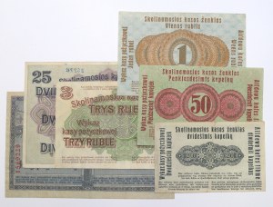 Ober-Ost, Set of 20 kopecks-100 rubles