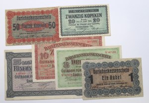 Ober-Ost, Set of 20 kopecks-25 rubles