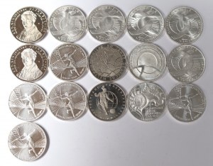 Niemcy, Zestaw 10 marek i 10 euro 1972-2013