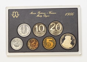 PRL, mincovní sada 1986