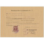 II RP, serie di documenti e carte d'identità del capitano Leon Michnowski 34 PP