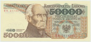 PRL, 50.000 zl 1989 BK