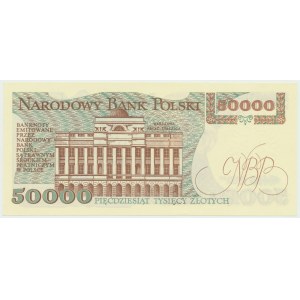 PRL, 50,000 zl 1989 BK