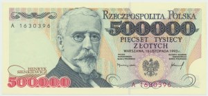 500.000 złotych 1993 A