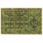 Winter Aid to the German Population, 10 zloty 1943-1944