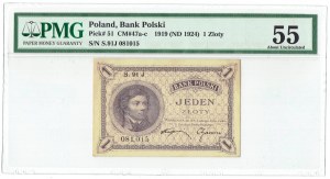 II RP, 1 złoty 1919 S. 91 J - PMG 55