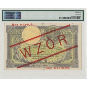 II RP, 500 złotych 1919 S.A. WZÓR - PMG 53