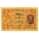 II RP, 5 złotych 1919 S.55. A - PMG 35