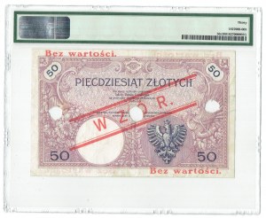II RP, 50 Zloty 1919 A. 42 ENTWURF - PMG 30