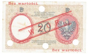 II RP, 20 Zloty 1919 A. 11 MODELL