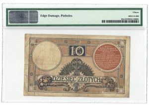 II RP, 10 złotych 15.07.1924, II EM. A PMG 15